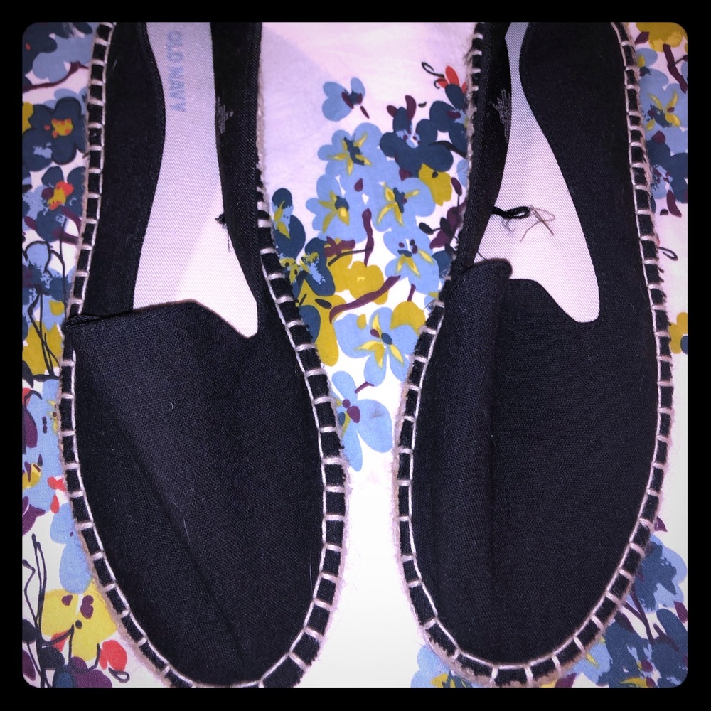 Old navy slip on espadrilles